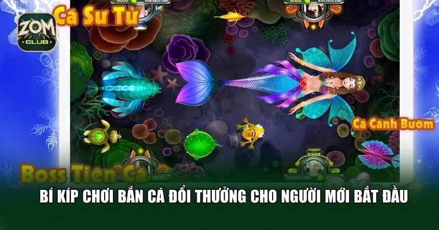 Bí kíp chơi bắn cá đổi thưởng cho người mới bắt đầu