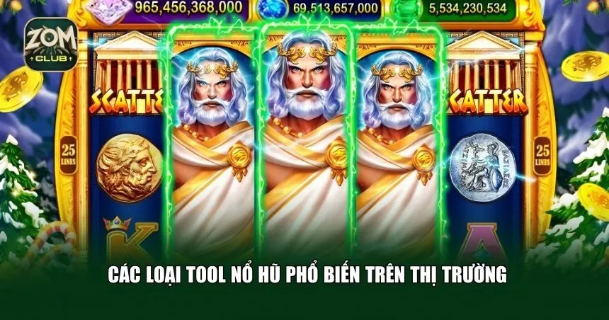 Có nhiều loại tool nổ hũ đa dạng hiện nay